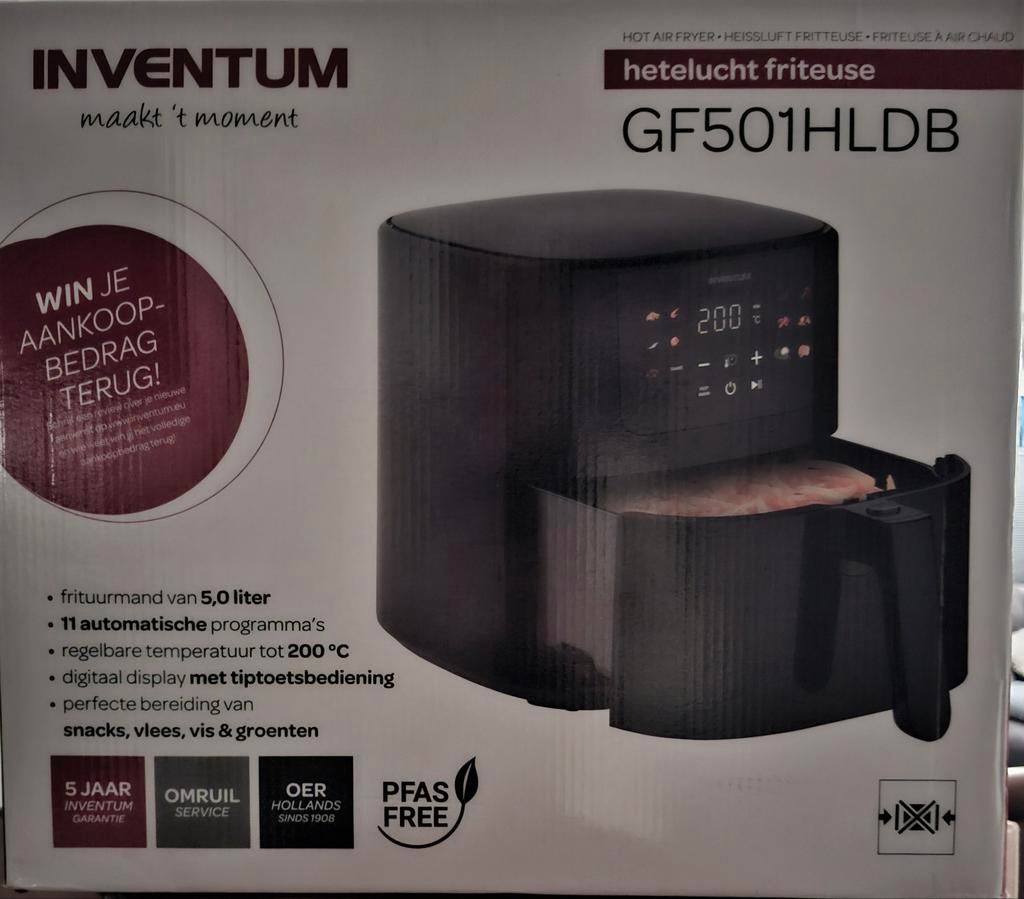 Inventum GF501HLDB nieuw in doos, Ophalen, Nieuw