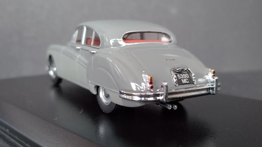 Jaguar Mk9 Cornish Grey 1:43 Oxford Diecast Pol, Auto, Nieuw, Po box 62 Swansea Uk, Overige merken