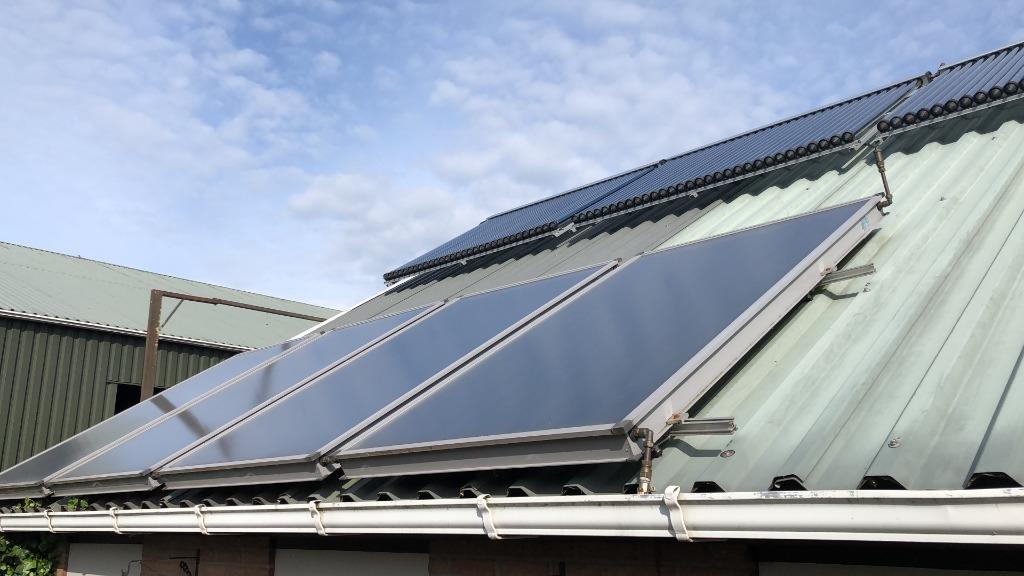 1 vlakkeplaat collector 2.15 voor zonneboiler, Doe-het-zelf en Verbouw, Geisers en Boilers, Minder dan 20 liter, Ophalen, Nieuw