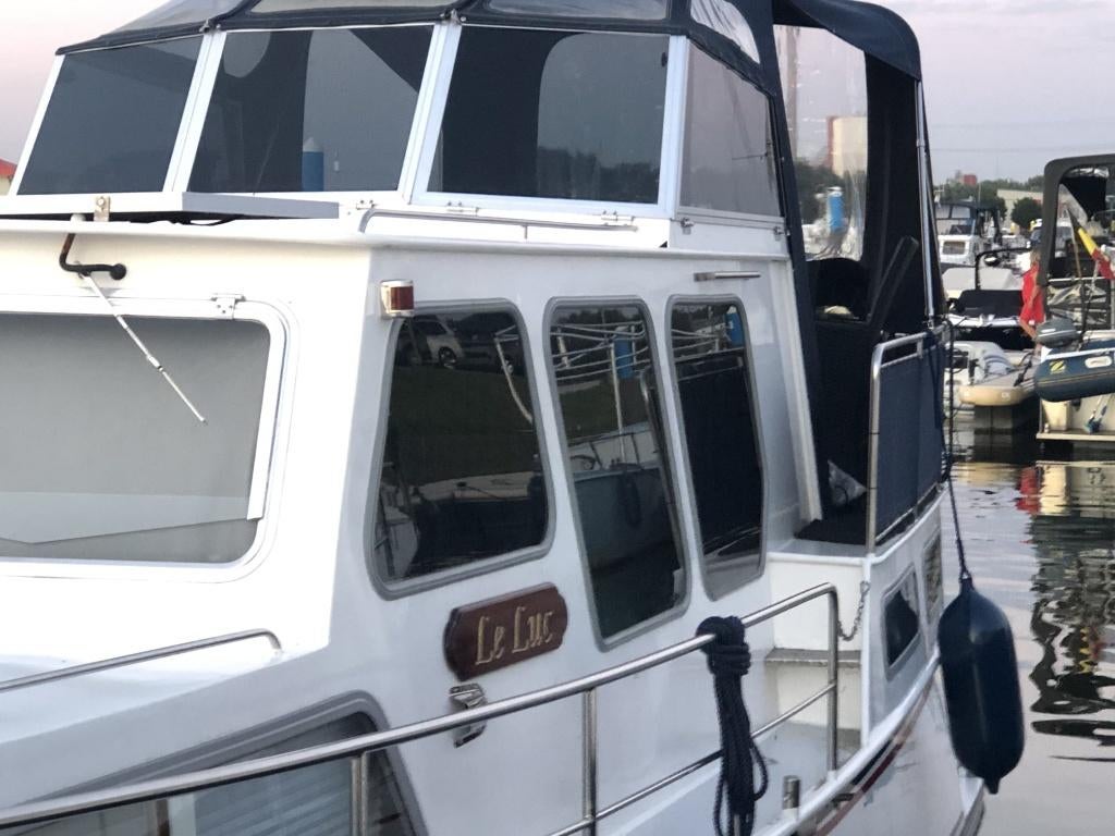 vecht kruiser 10.8 mtr, Watersport en Boten, Motorboten en Motorjachten, Ophalen, Staal, Binnenboordmotor, Diesel