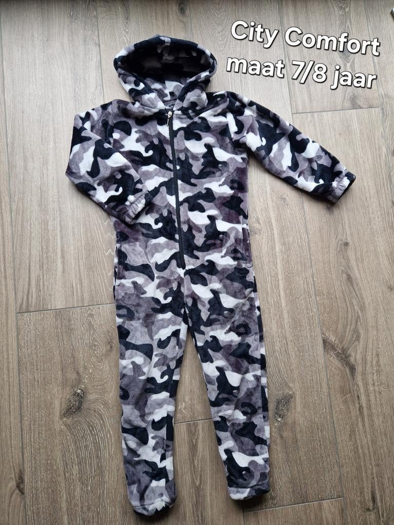 Onesie / huispak. Maat 122-128 (7/8 jaar), Ophalen of Verzenden, Zo goed als nieuw, Comfort, Jongen of Meisje
