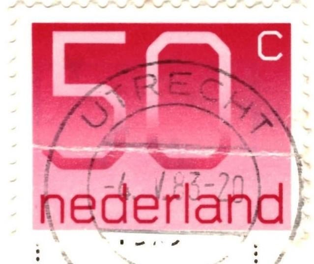 966206 Everdingen Ned Herv Kerk Gelopen met postzegel, Ophalen of Verzenden, 1980 tot heden, Gelopen, Utrecht