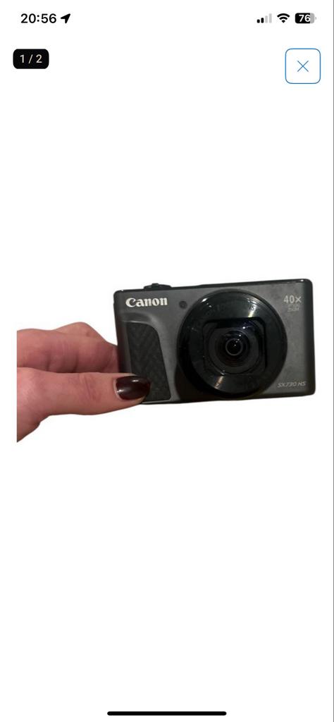 Canon PowerShot SX730 HS - compacte vlogcamera, Gebruikt, Canon, Compact, Ophalen of Verzenden
