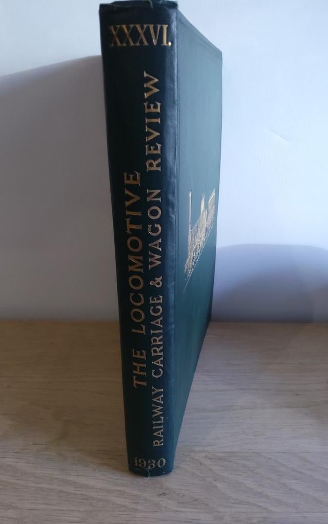 The Locomotive Railway Carriage & Wagon Review 1930, Ophalen of Verzenden