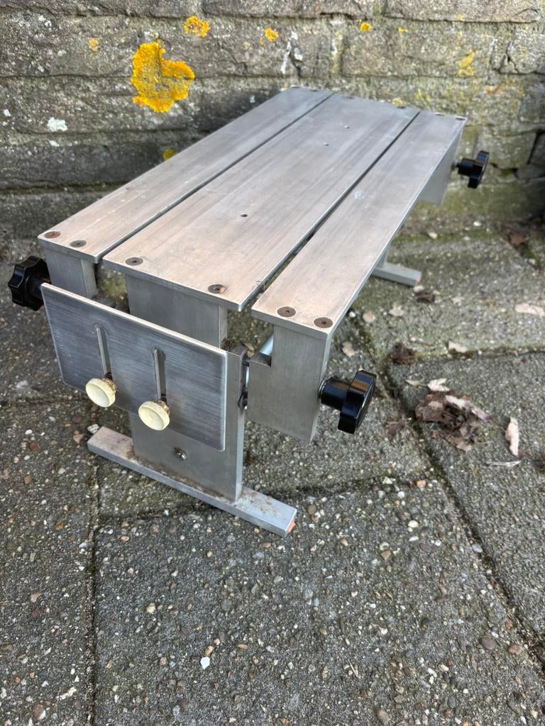 Hoge noren schaatsen slijp tafel uit een boedel, Ophalen of Verzenden, Zo goed als nieuw, Noren, Overige merken