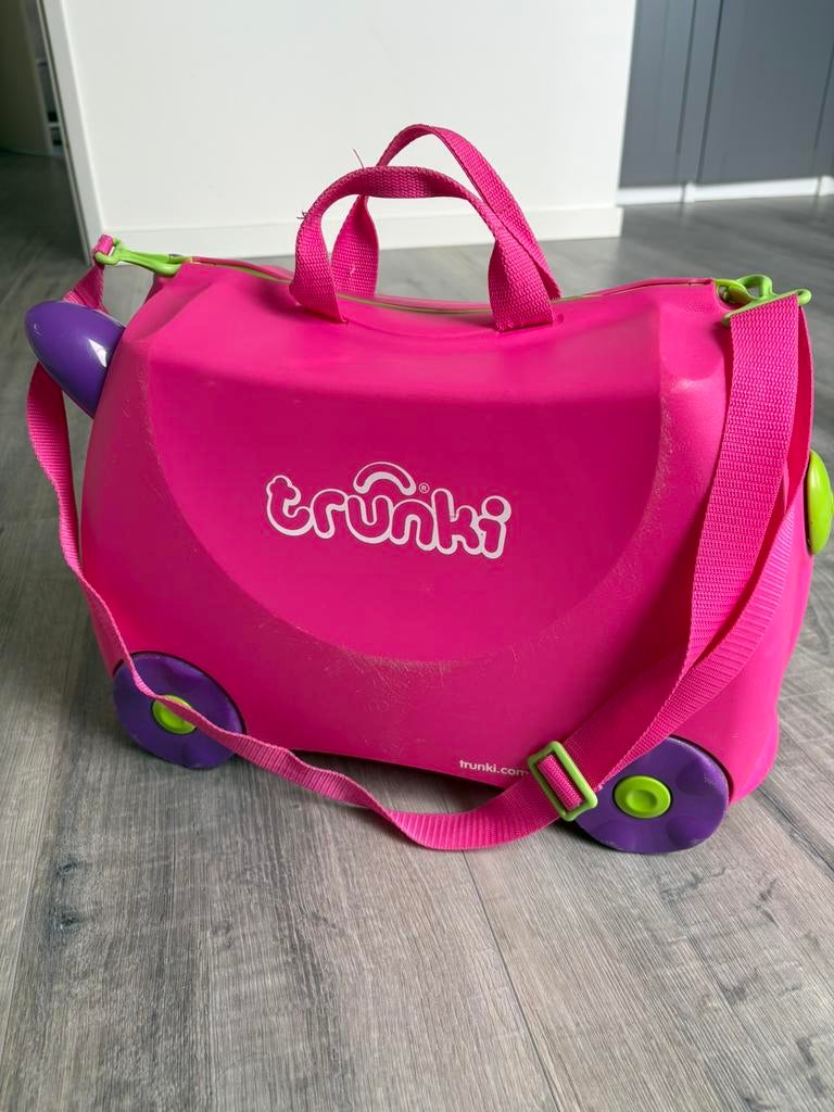 Trunki kinderkoffer, Ophalen, Hard kunststof, Minder dan 50 cm, Zo goed als nieuw