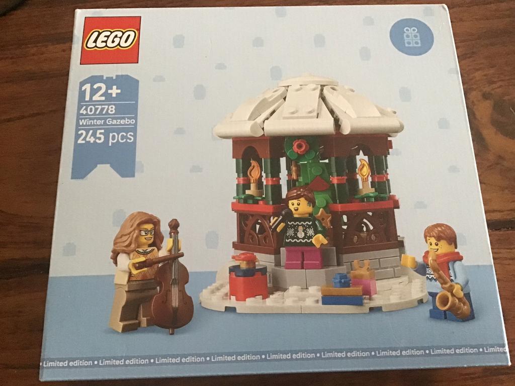 Lego Winter Gazebo. Nieuw, Ophalen of Verzenden, Nieuw, Complete set, Lego