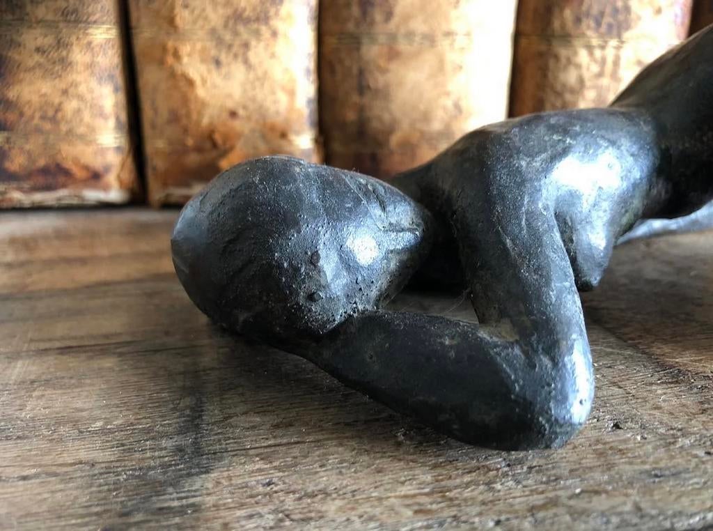 BRONS BEELDJE JOS VAN DORMOLEN, Ophalen of Verzenden