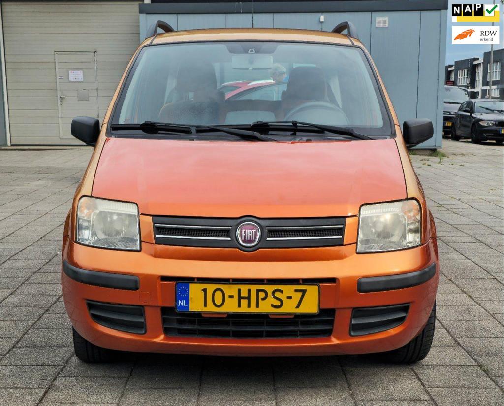 Fiat Panda 1.2,airco,km nap,nieuwe apk, aluminium velgen, Gebruikt, 1242 cc, Origineel Nederlands, Bedrijf