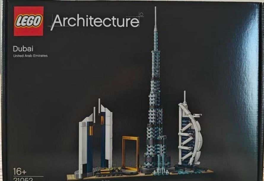 Lego Architecture Dubai 21052, Ophalen of Verzenden, Gebruikt, Complete set, Lego