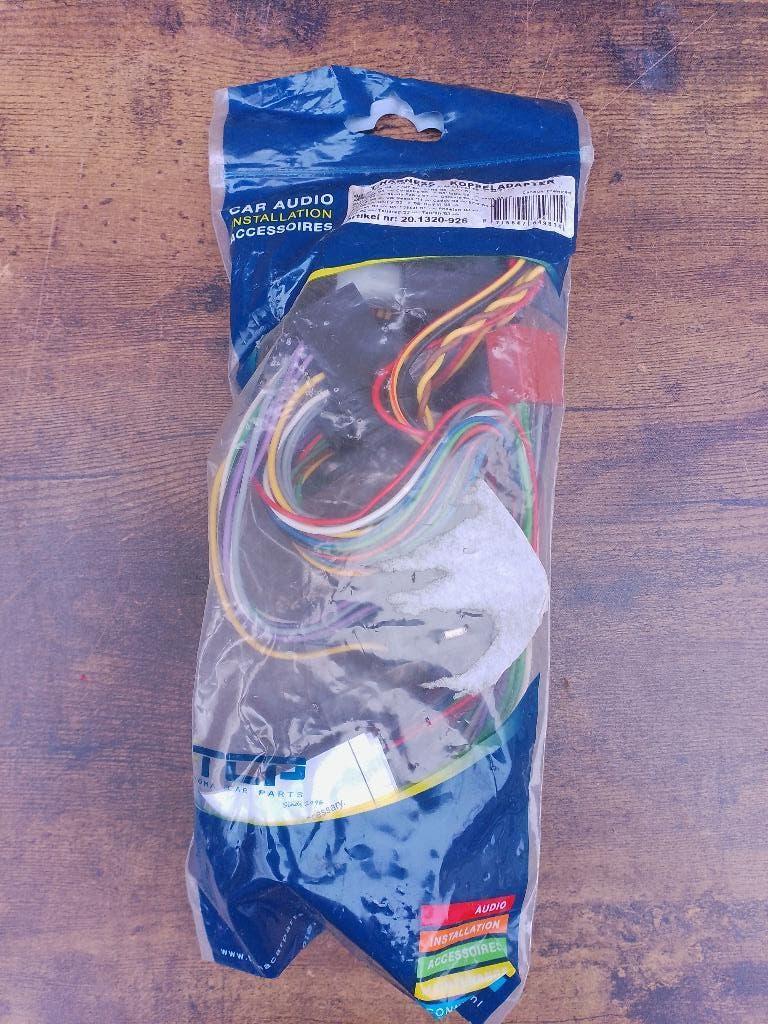 Koppeladapter radio o.a Audi Volkswagen Seat Skoda, Ophalen of Verzenden, Zo goed als nieuw