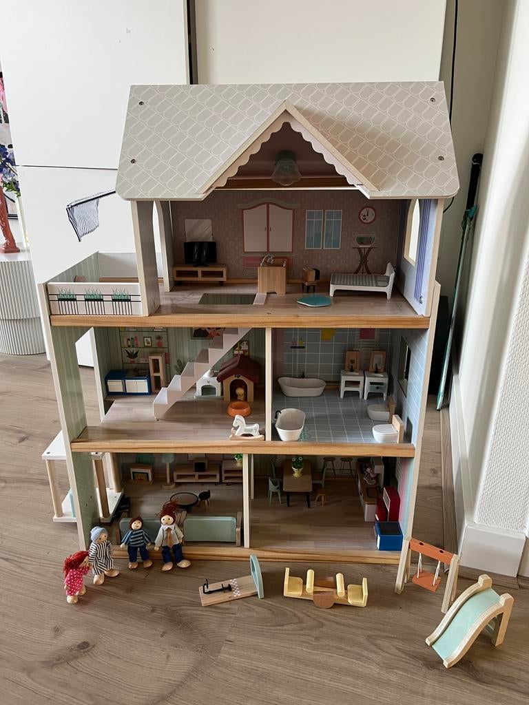 Poppenhuis, Ophalen, Zo goed als nieuw, Poppenhuis