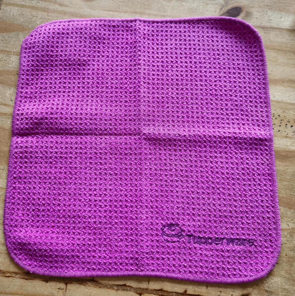 Tupperware Microvezel ultradoek 25x25cm Paars NIEUW, Ophalen of Verzenden, Nieuw, Paars, Overige typen