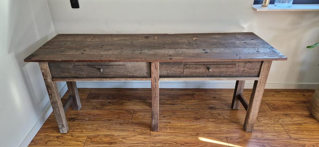 Hoffz Sidetable Sali | Hout | 200 cm, Ophalen, 200 cm of meer, Rechthoekig, Overige houtsoorten