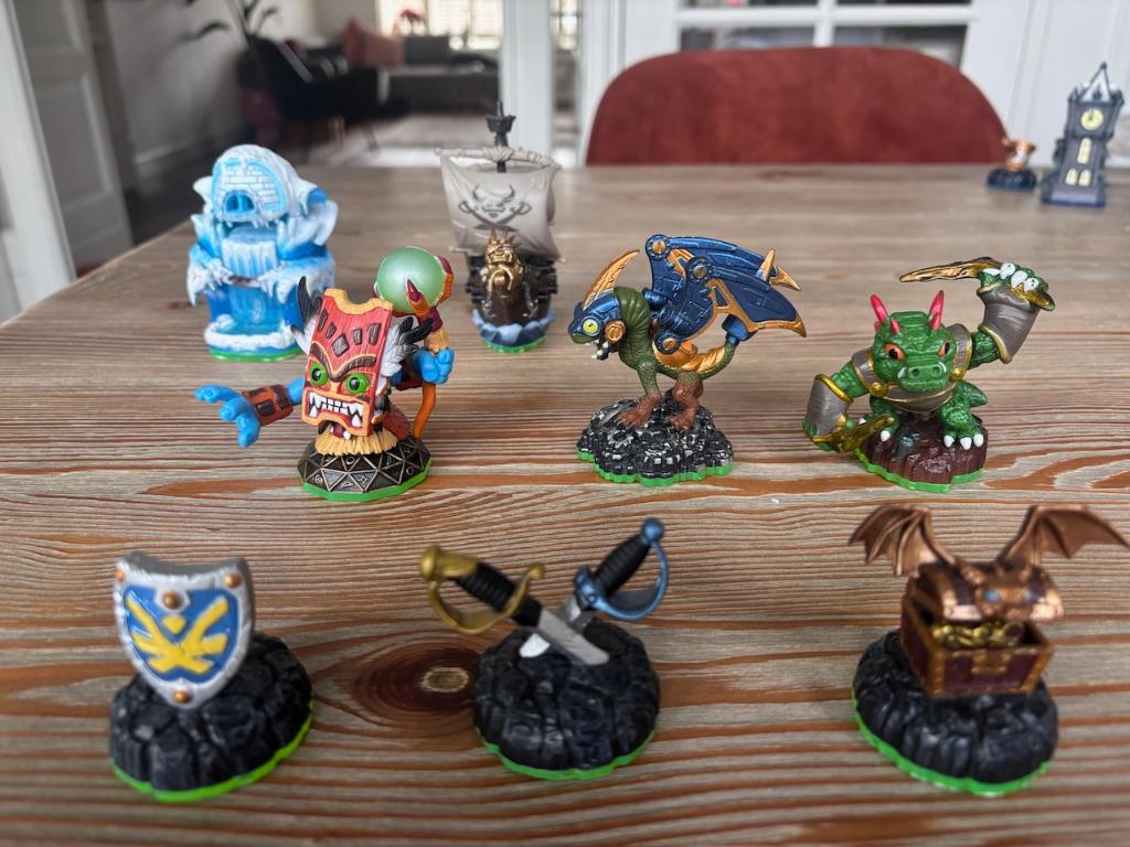 Skylanders figuren uit Spyro’s adventure, Avontuur en Actie, Gebruikt, 2 spelers, Ophalen of Verzenden