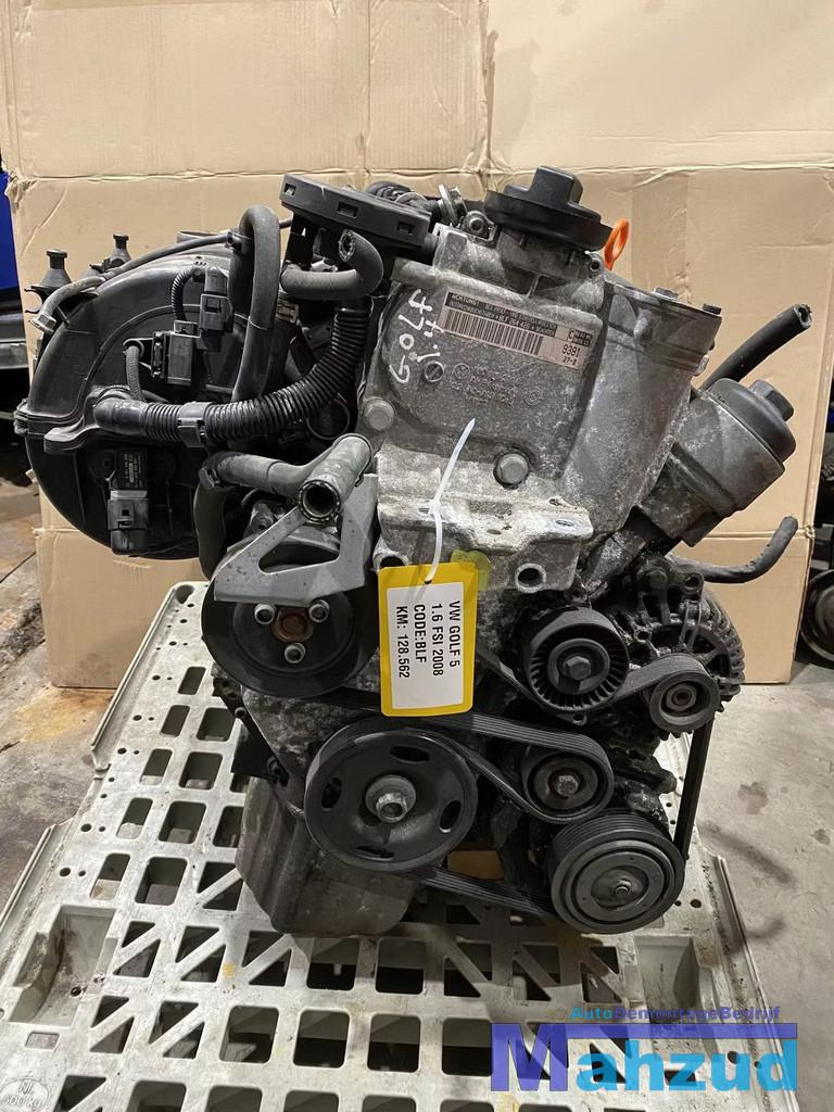 VW GOLF 5 1.6 FSI Motorblok BLF Motor, Auto-onderdelen, Gebruikt, Volkswagen, Volkswagen AG, Berliner Ring 2
38440  Wolfsburg, DE