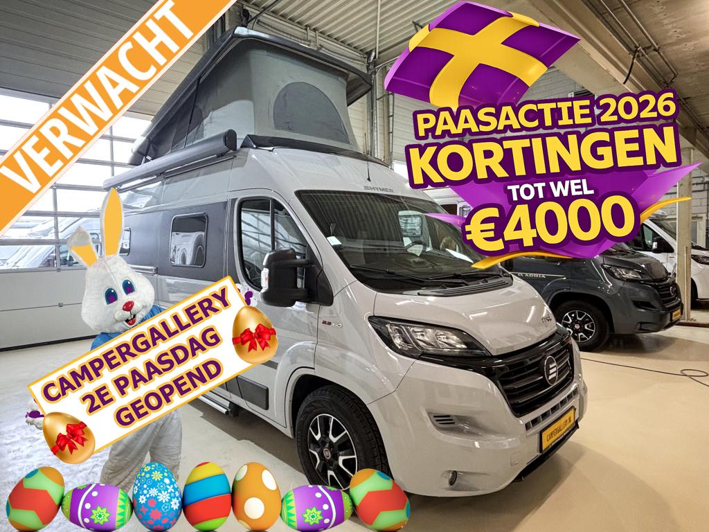 Hymer Free 600 9-TRAPS AUTOMAAT DWARSBED + HEFBED, Automaat, Ringverwarming, Fiat, Bedrijf