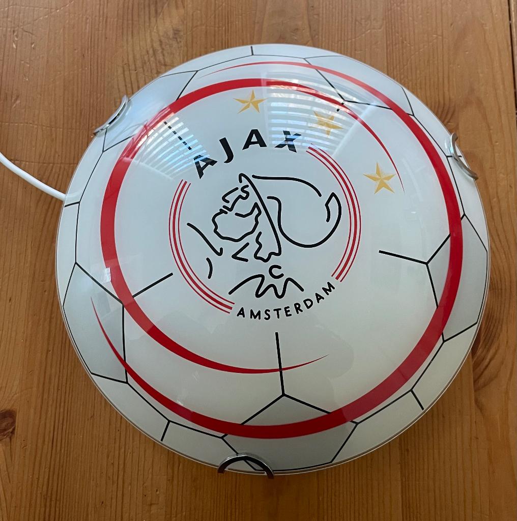 Lamp, Huis en Inrichting, Voetbal, Ophalen of Verzenden, Zo goed als nieuw, Glas