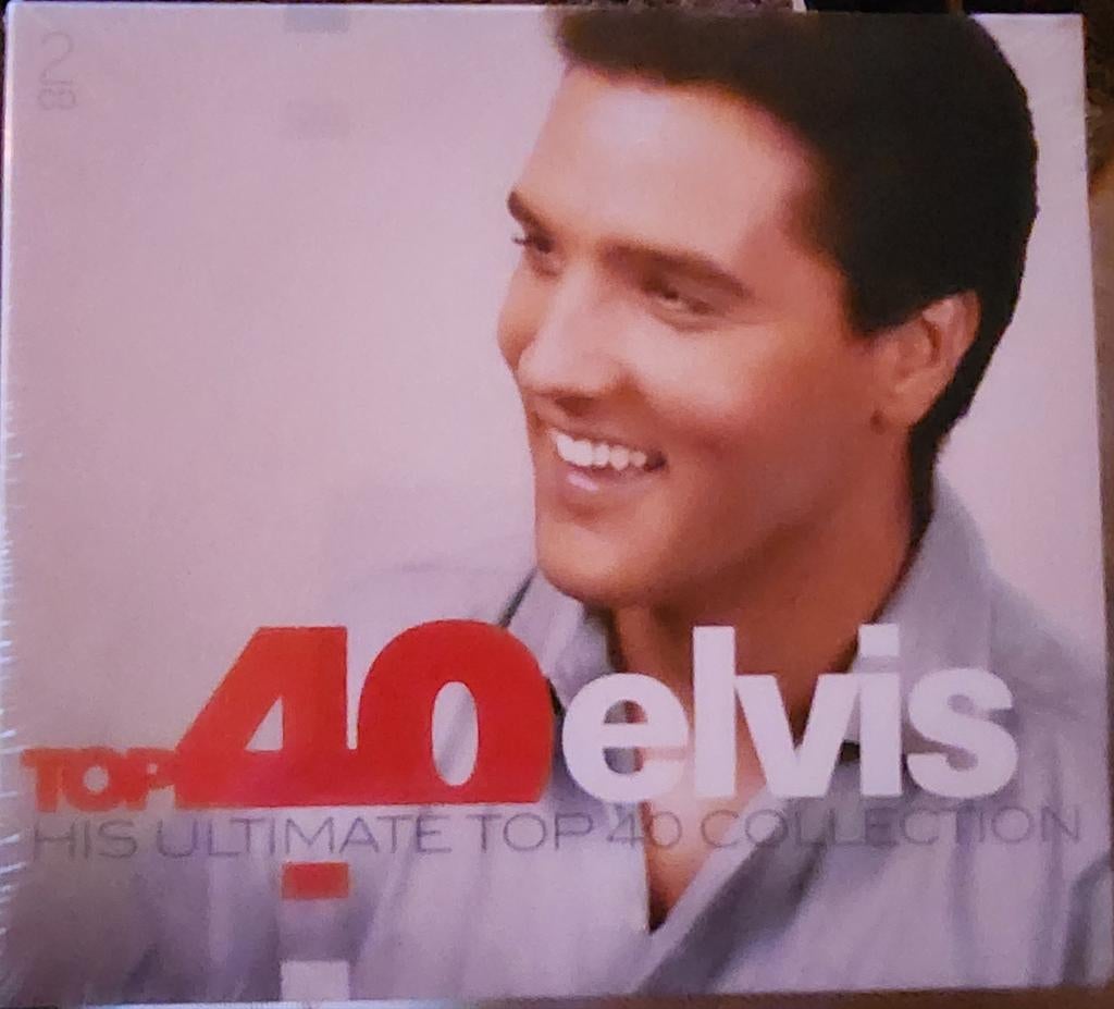 SEALED 2CD Elvis Presley His ultimate top 40 collection, Ophalen of Verzenden, Nieuw in verpakking, Poprock