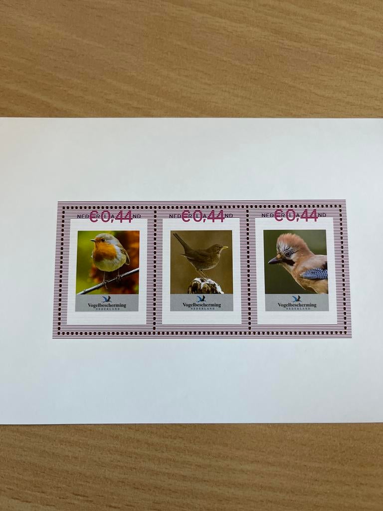 Postzegelvel Vogelbescherming Nederland 0,44, Postzegels en Munten, Postzegels | Nederland, Ophalen of Verzenden, Na 1940, Postfris