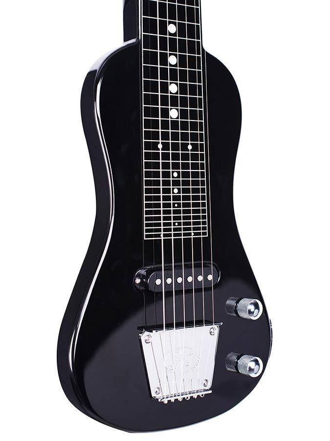 LG3BK SX lapsteel gitaar zwart, ., Nieuw, Ophalen of Verzenden, .