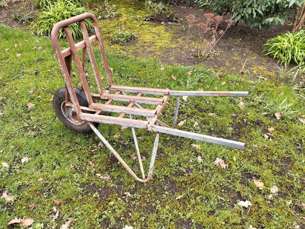Stenenkruiwagen steen stenen kruiwagen, Tuin en Terras, Kruiwagens, Ophalen, Gebruikt, Handmatig, Eenwielig