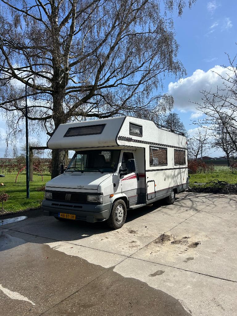 6 persoons camper, fijne indeling, APK tot 22-05-27, Caravans en Kamperen, Campers, Particulier, tot en met 6, Alkoof, Fiat, Fiat
