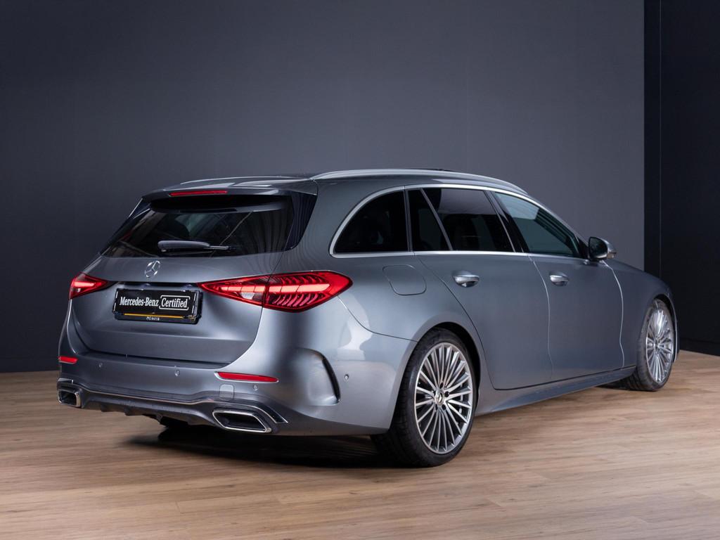 Mercedes-Benz C-Klasse Estate 180 AMG Line Premium | Panoram, Automaat, 4 cilinders, Origineel Nederlands, 170 pk