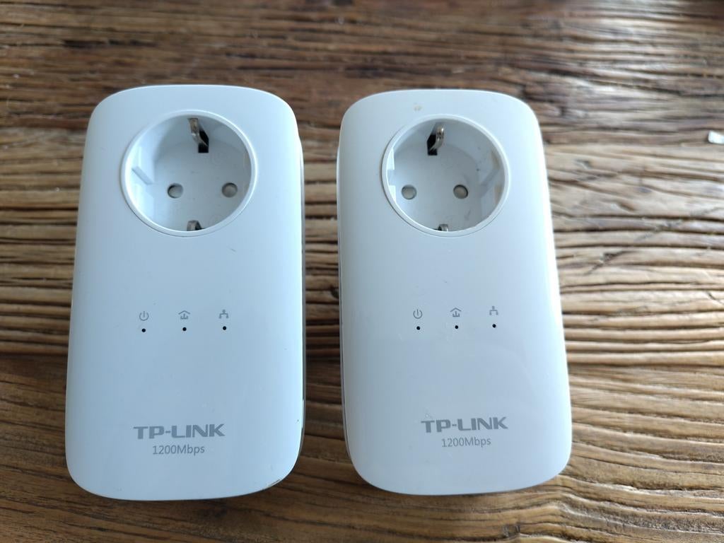 TP-Link AV1200 Powerline adapters (2x TL-PA8030P), Computers en Software, Powerlines, Gebruikt, Ophalen of Verzenden