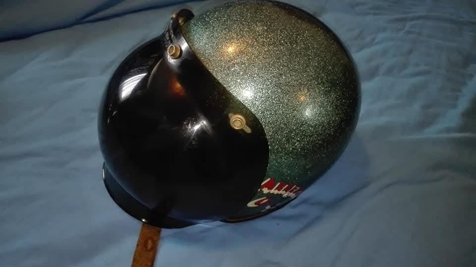 Vintage jaren 60 helm race helm uniek, Ophalen, Zo goed als nieuw, Formule 1