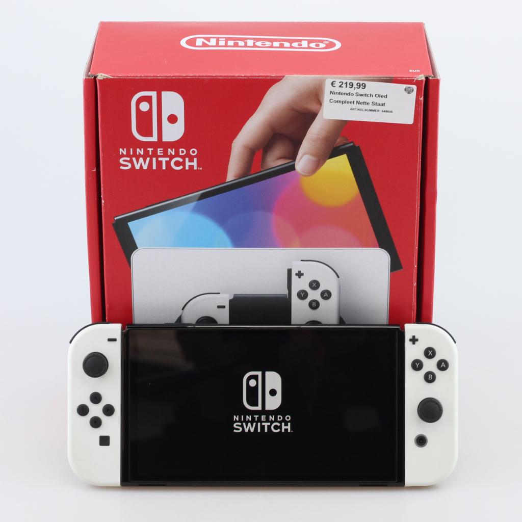 Nintendo Switch Oled Compleet Nette Staat, Nintendo, Zo goed als nieuw, Support@nintendo.com, 11-1 Hokotate-cho, Kamitoba, Minami-ku
Kyoto 601-8501
Japan