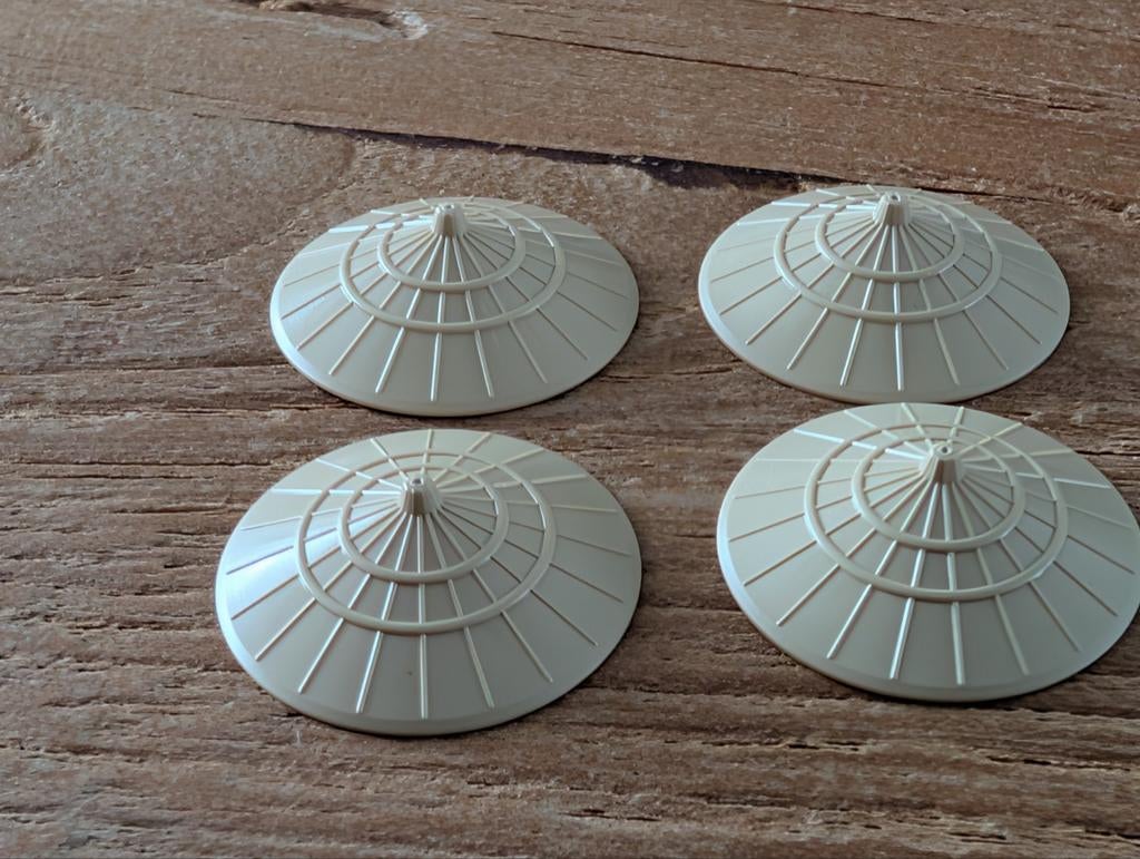 Lego Minifigures Ninjago/beige conische Aziatische hoed, Ophalen of Verzenden, Zo goed als nieuw, Lego