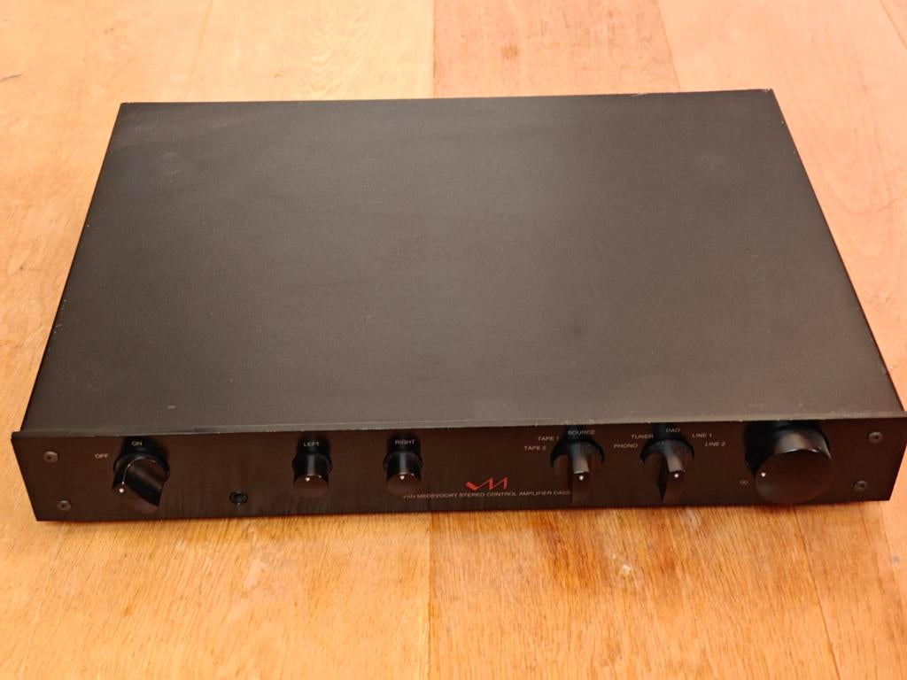 Van Medevoort Stereo Control Versterker CA222, Overige merken, Gebruikt, Ophalen of Verzenden, Minder dan 60 watt