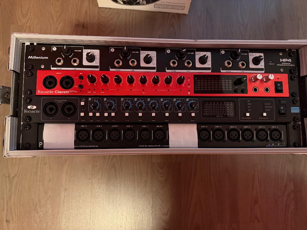 Focusrite Clarett 8Pre & Focusrite Octopre MKII, Ophalen, Zo goed als nieuw, Extern, Focusrite
