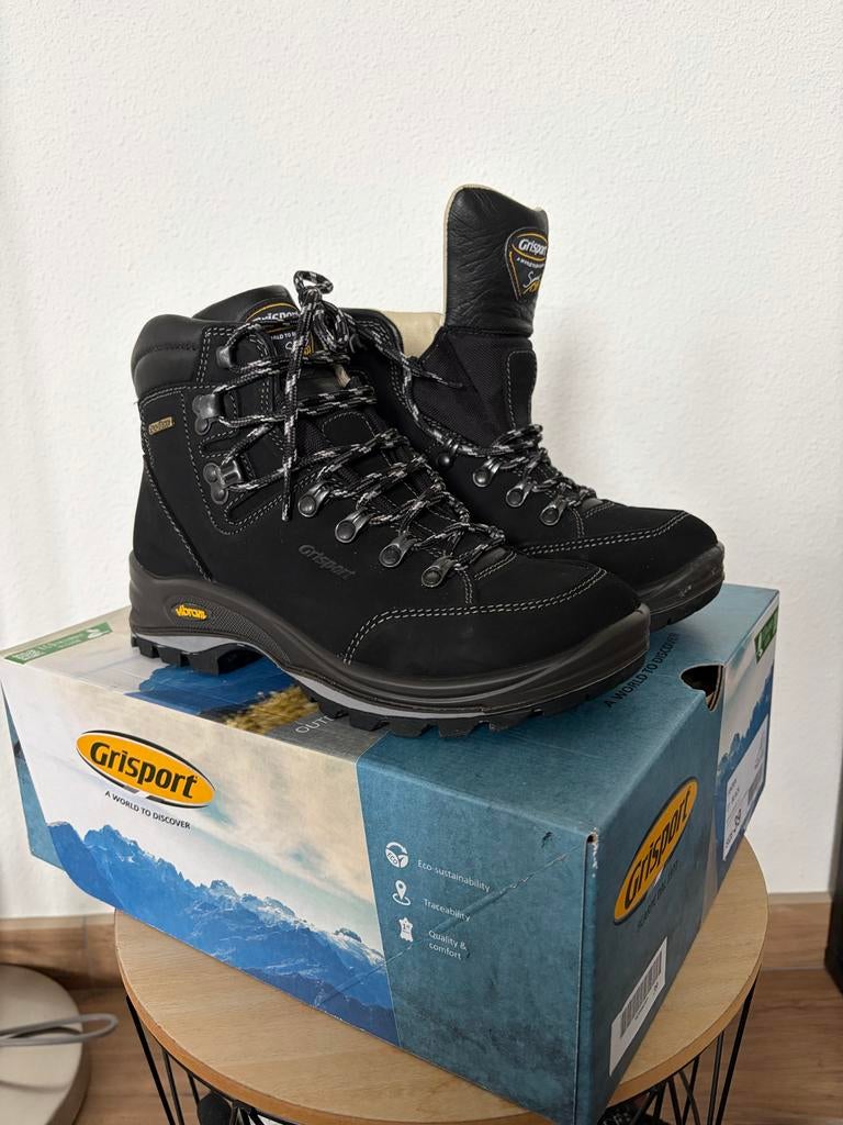 Grisport Wandelschoenen Zwart Maat 39, Ophalen of Verzenden, Zo goed als nieuw, Schoenen