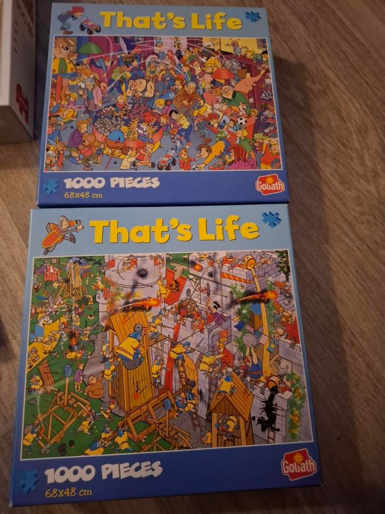 legpuzzels, Hobby en Vrije tijd, Denksport en Puzzels, Ophalen, 500 t/m 1500 stukjes, Legpuzzel