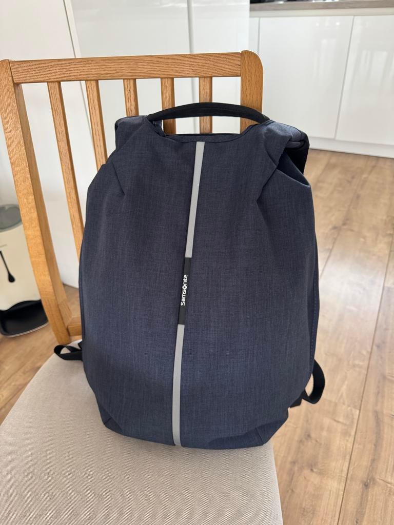 Samsonite Securipak rugzak - compact en comfortabel, Ophalen of Verzenden, Gebruikt, 25 tot 40 cm, Overige merken