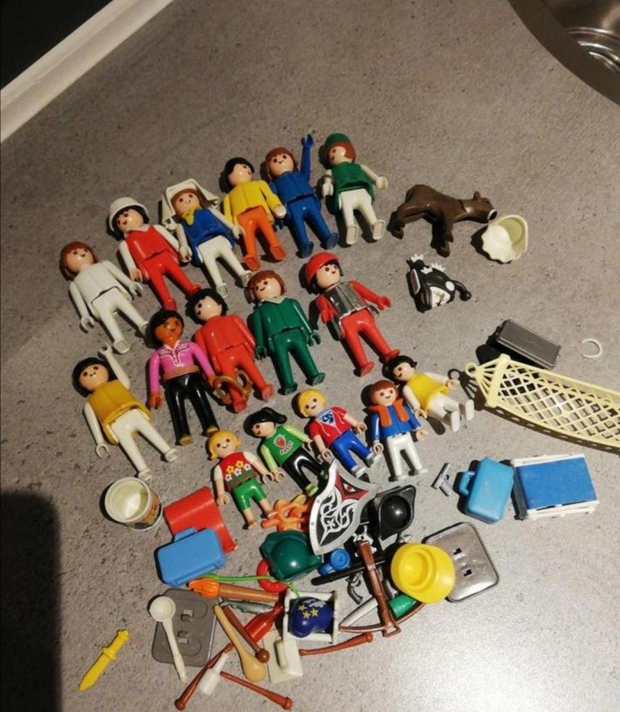 Collectie playmobil poppetjes, coaching /familie opstelling, Ophalen of Verzenden, Zo goed als nieuw, Los playmobil