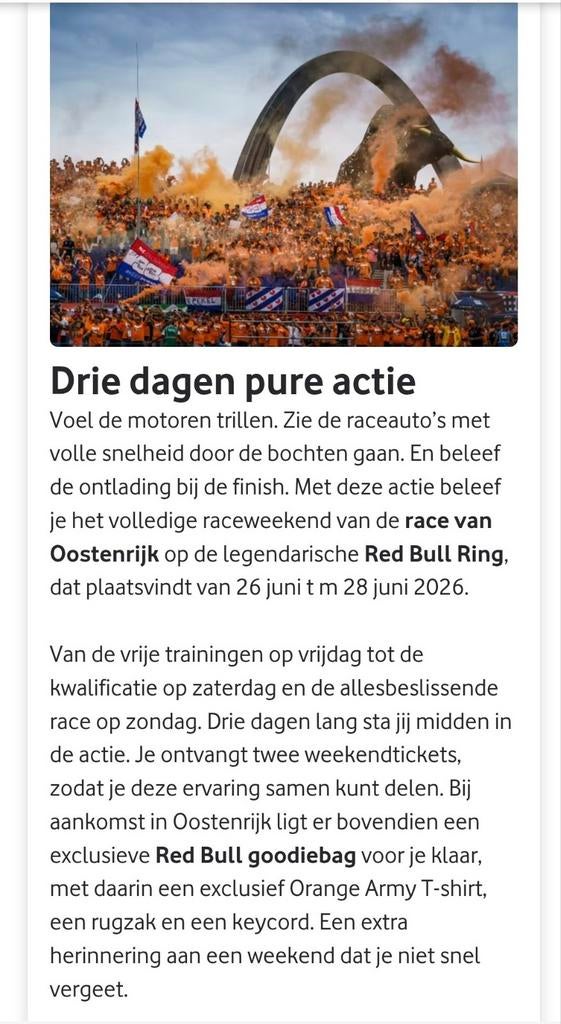 2 weekendtickets voor Oostenrijk, Redbull ring, Tickets en Kaartjes, Twee personen, Ticket of Toegangskaart