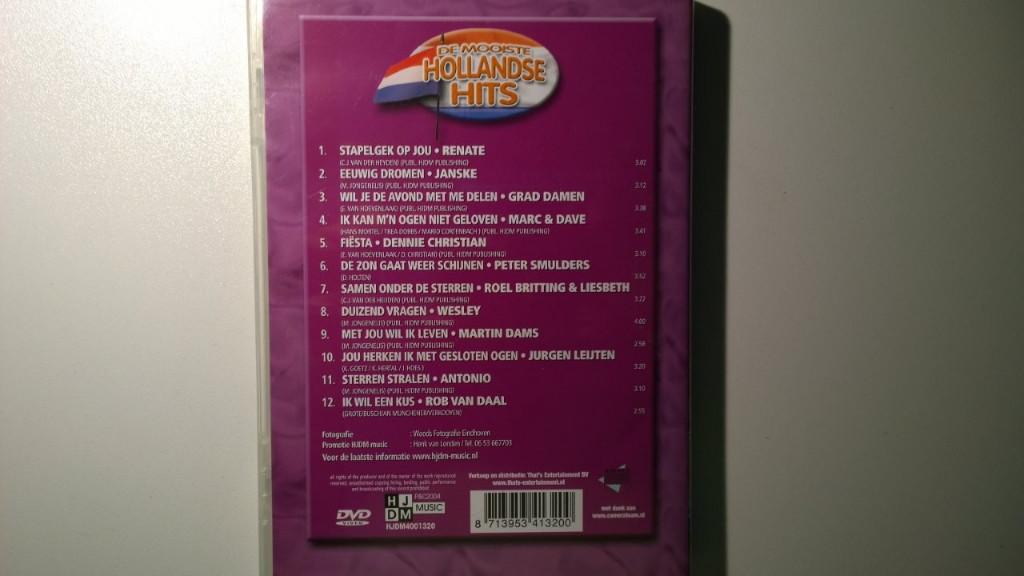 De Mooiste Hollandse Hits (DVD), Alle leeftijden, Ophalen of Verzenden, Zo goed als nieuw, Muziek en Concerten