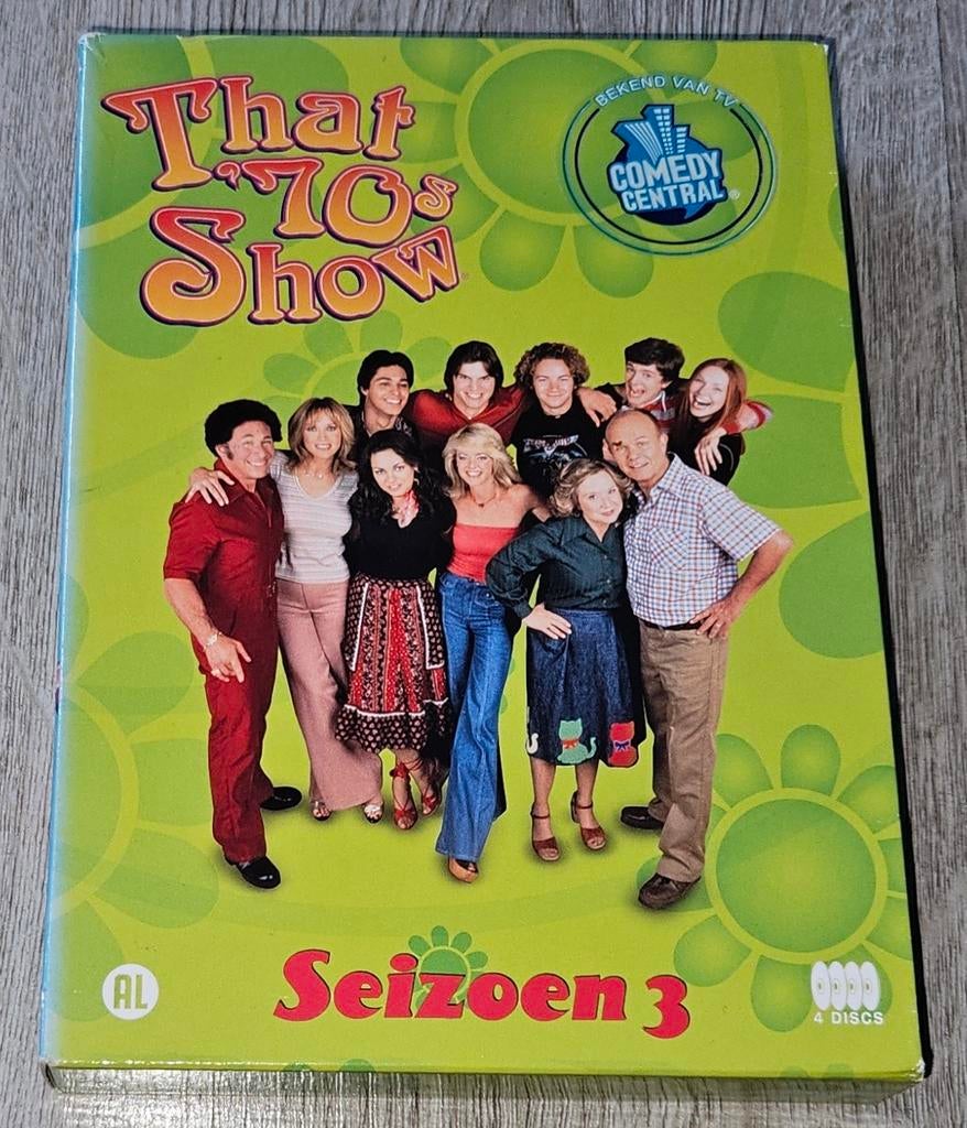 That '70s Show - Seizoen 3 - 4DVD Boxset, Cd's en Dvd's, Dvd's | Tv en Series, Alle leeftijden, Boxset, Ophalen of Verzenden, Zo goed als nieuw