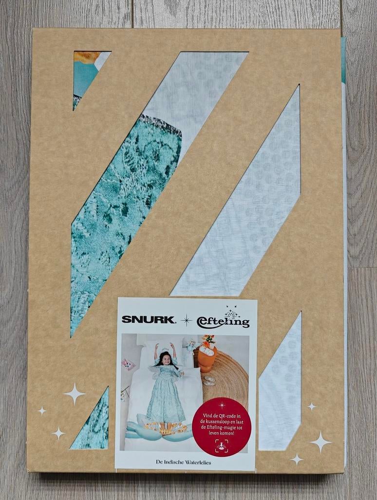 SNURK dekbedovertrek Efteling Indische Waterlelies, Ophalen of Verzenden, Nieuw