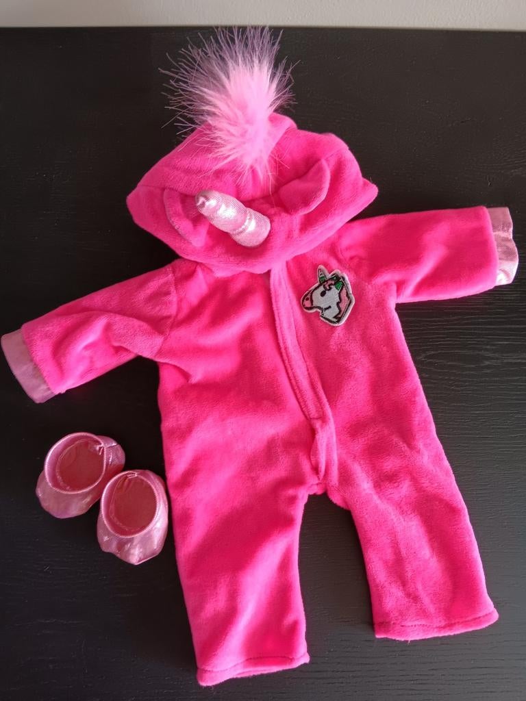 Babyborn eenhoornonesie, Kinderen en Baby's, Speelgoed | Poppen, Ophalen, Babypop