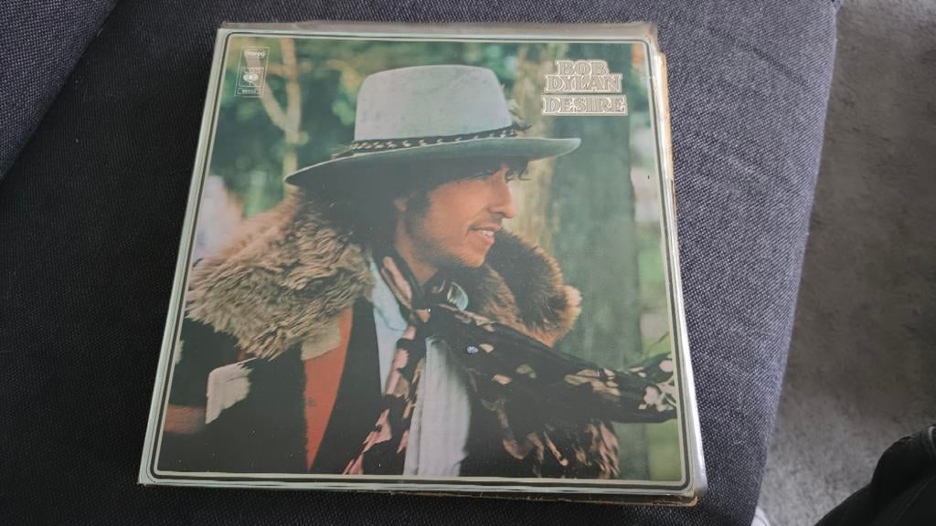 LP Bob Dylan Desire met dubbele hoes, Cd's en Dvd's, Vinyl | Pop, Ophalen of Verzenden, Gebruikt, 12 inch
