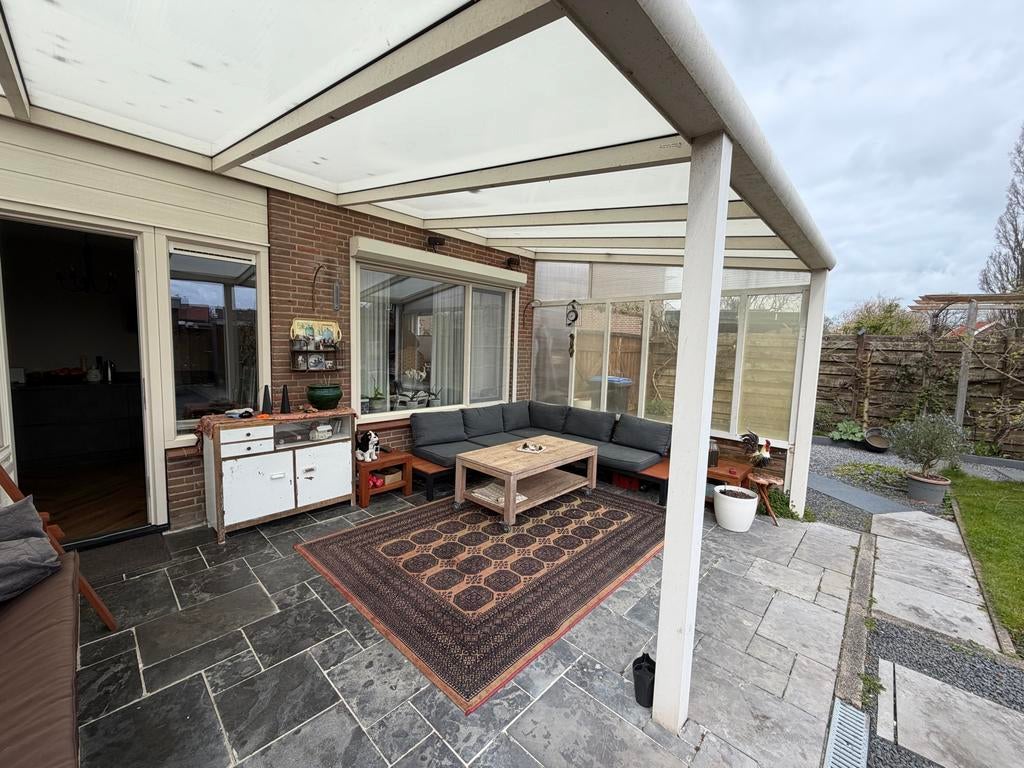 Prachtige Overkapping 6m x 3,5m – Polycarbonaat +Verlichting, Tuin en Terras, Overkappingen, Ophalen, Gebruikt, Veranda