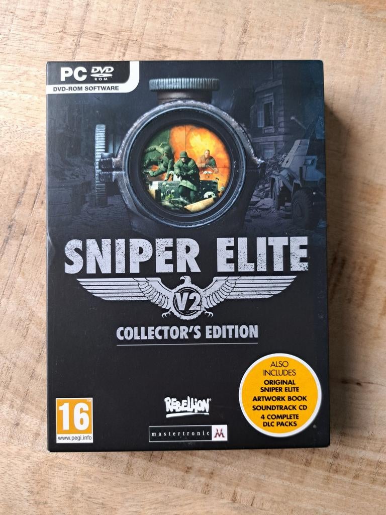 Sniper Elite V2 Collector's Edition, Spelcomputers en Games, Games | Pc, Shooter, 1 speler, Ophalen of Verzenden, Zo goed als nieuw