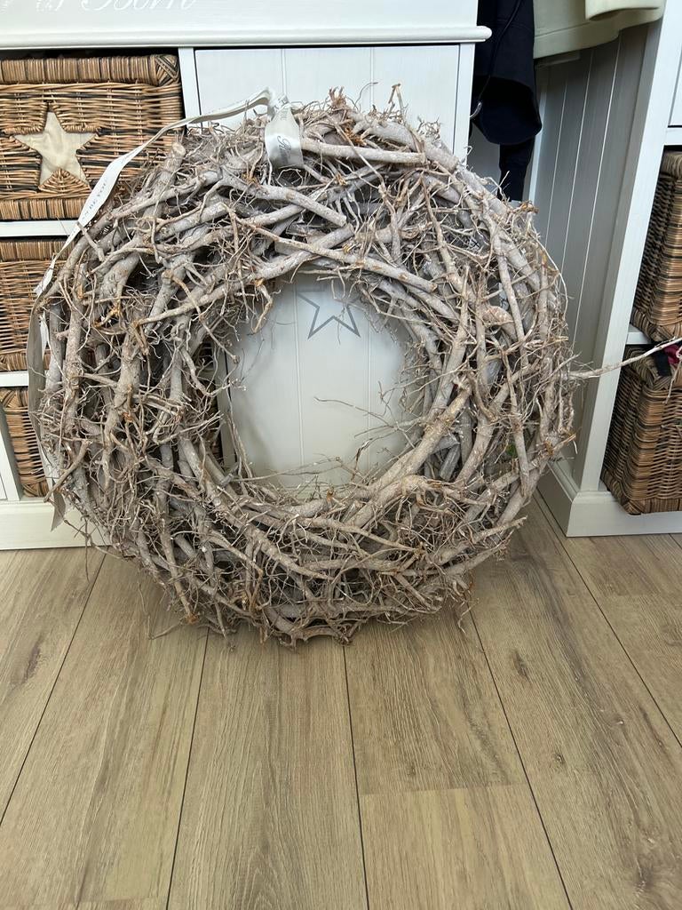 Grote rieten krans, Ophalen, Zo goed als nieuw