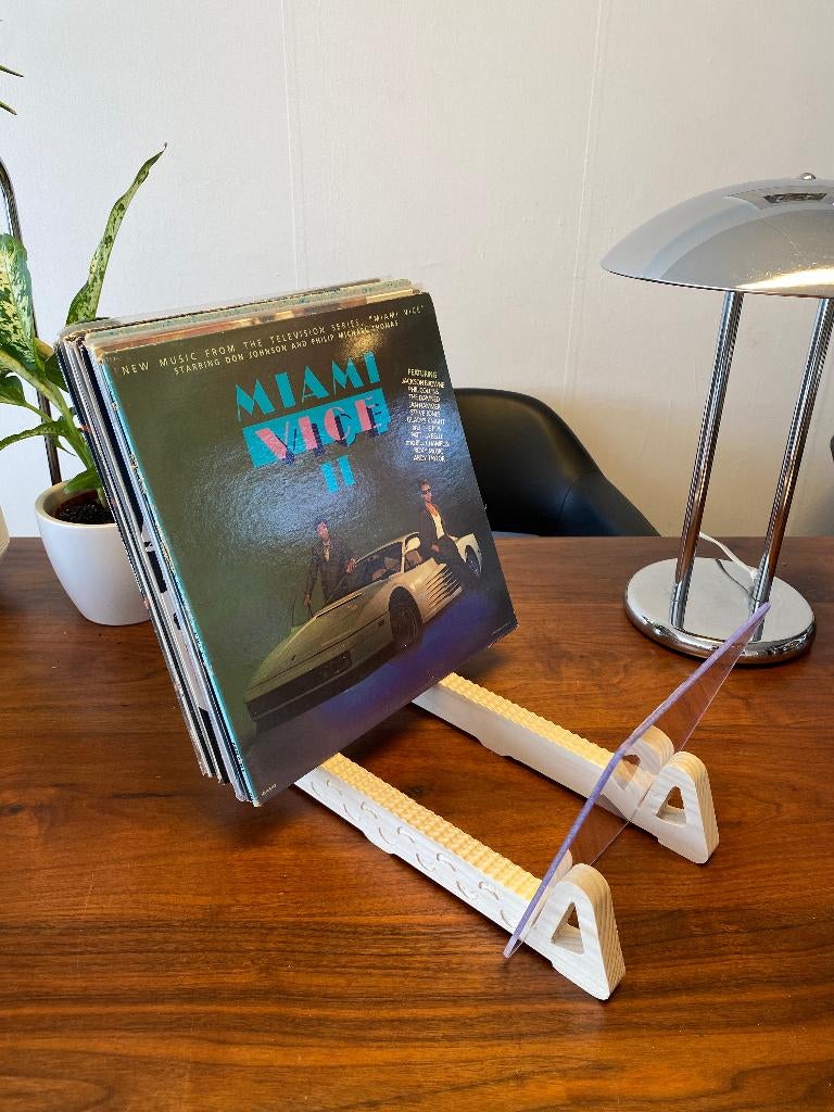 Vinyl platen houder, Ophalen of Verzenden, Zo goed als nieuw, 25 tot 75 discs, Cd's