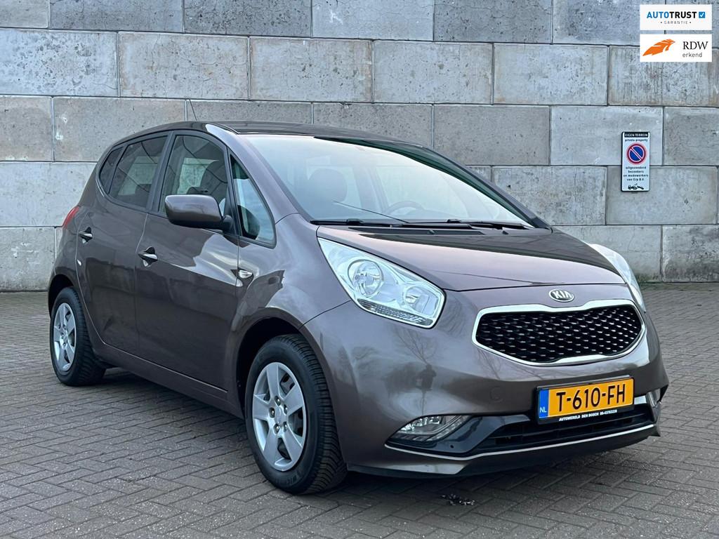 Kia Venga 1.6 CVVT Edition Automaat,airco,hoog instap, Auto's, 15 km/l, Gebruikt, 4 cilinders, Bruin