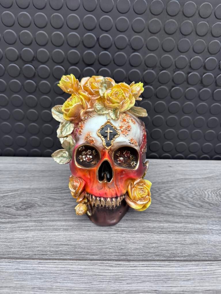 doodskop 18hoog 15breed/Nieuw!, Verzamelen, Beelden en Beeldjes, Ophalen of Verzenden, Nieuw, Dier